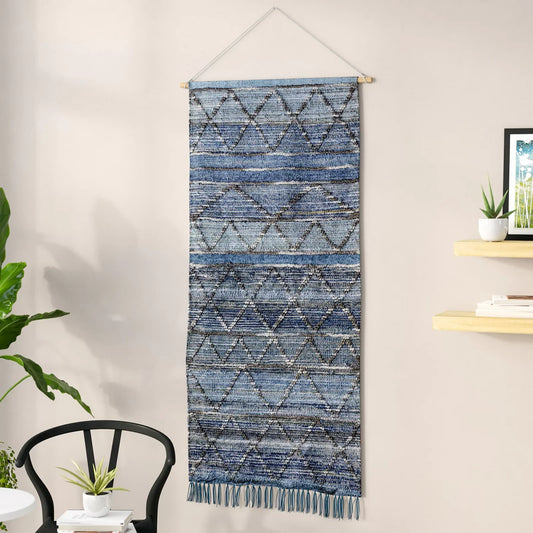 Blended Fabric Wall Hanging with Hanging Accessories Included