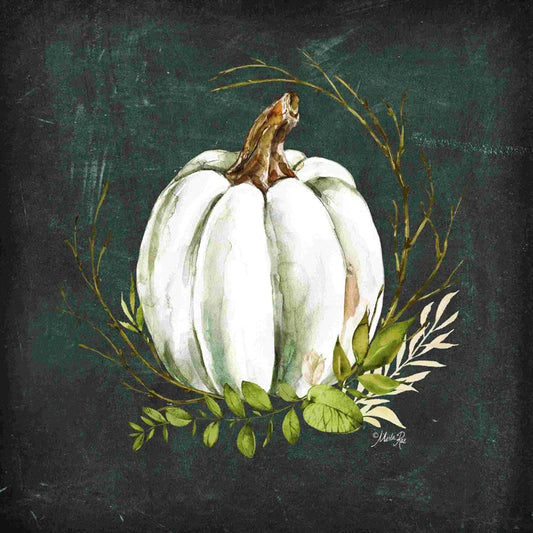 White Pumpkin by Marla Rae - Wrapped Canvas Print